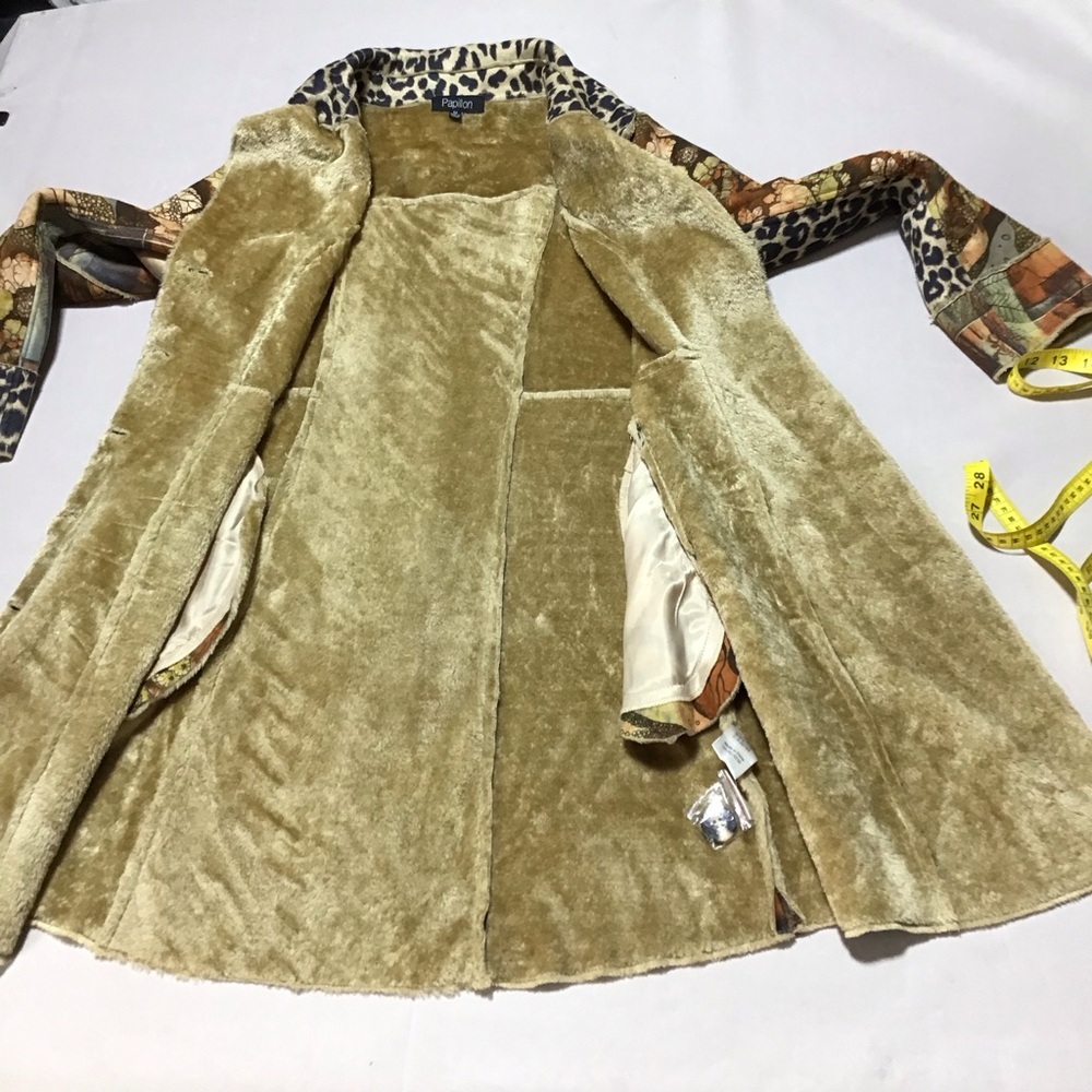 Papillon Multicolor Patchwork Teddy Jacket - image 5